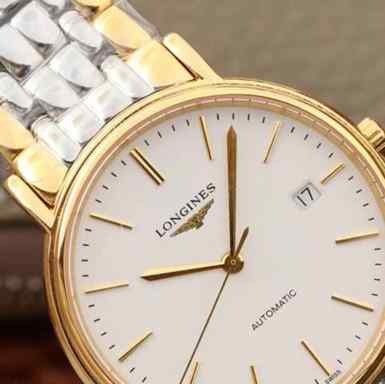 TW厂浪琴瑰丽系列L4.921.2.12.7机械黄金版男复刻表-细节图2