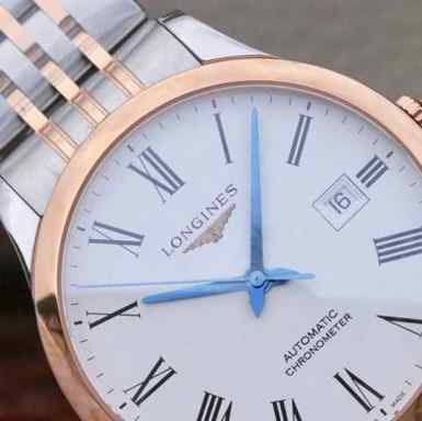 AF厂高仿浪琴开创者L2.820.5.11.7男复刻表-细节图2