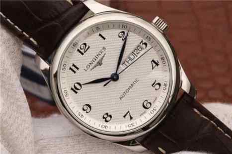 LG厂手表浪琴名匠系列L2.755.4.77.3星期日历双历男表-细节图4