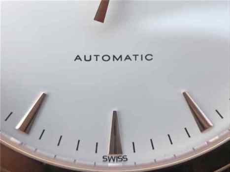 TW浪琴军旗系列L4.774.8.22.2玫瑰金男士机械皮带手表-细节图6