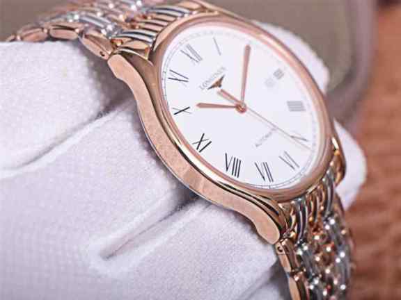 高仿浪琴律雅机械表-细节图5