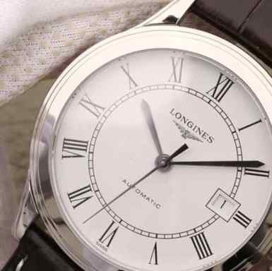 浪琴军旗系列机械表精仿-细节图1