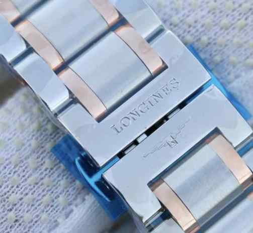 高仿浪琴双日历机械表-细节图8