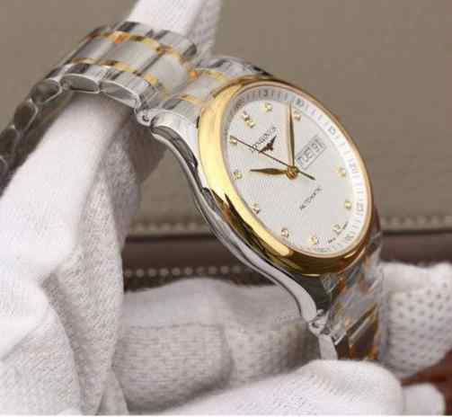 浪琴名匠高仿表-细节图5