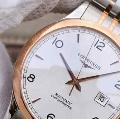 AF厂浪琴开创者L2.821.4.76.2机械男复刻表-细节图3