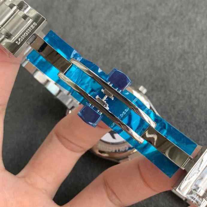 V9厂手表浪琴名匠系列L2.793.4.97.6三针日历款-细节图7