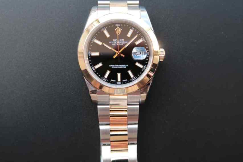 精仿包金劳力士男表-细节图8