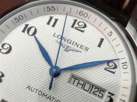 LG厂手表浪琴名匠系列L2.755.4.77.3星期日历双历男表-细节图5