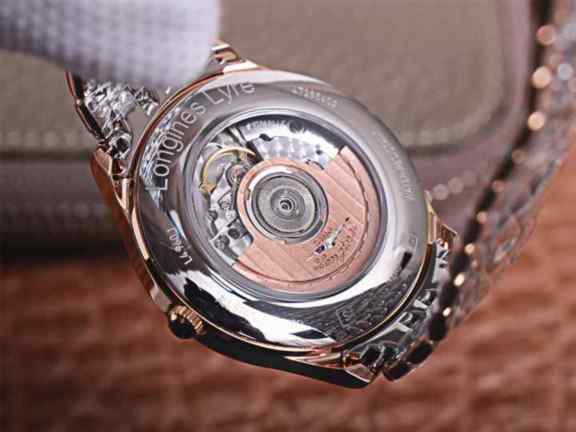 高仿浪琴律雅机械表-细节图6