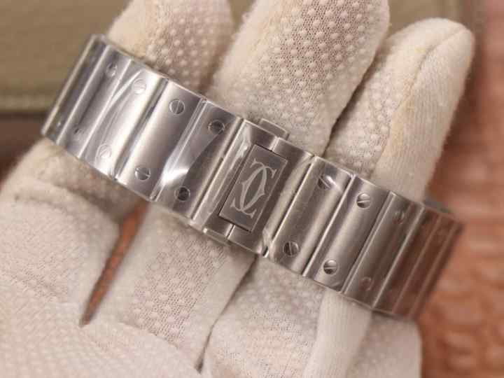 卡地亚v6山度士男表-细节图8