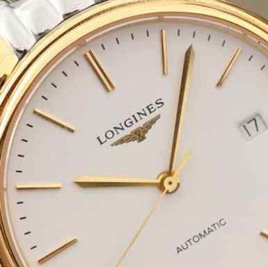 TW厂浪琴瑰丽系列L4.921.2.12.7机械黄金版男复刻表-细节图4