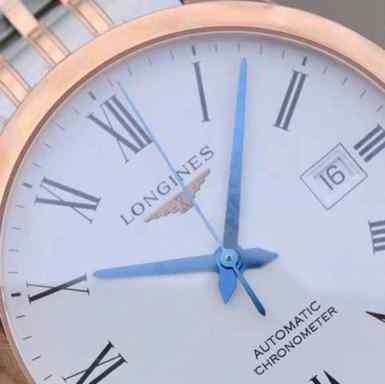 AF厂高仿浪琴开创者L2.820.5.11.7男复刻表-细节图4