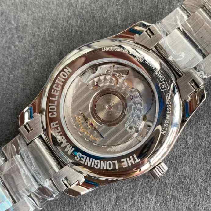 V9厂手表浪琴名匠系列L2.793.4.51.6三针日历款-细节图8