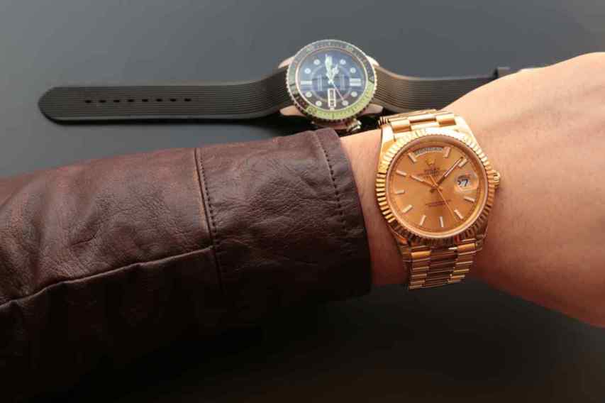 劳力士高仿星期日历型-细节图9