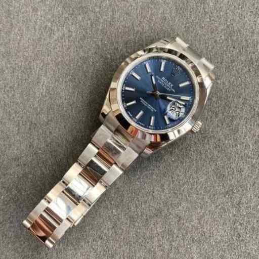 WWF厂手表劳力士日志型系列m126300-0001_自动机械表_904L钢_41毫米蓝盘