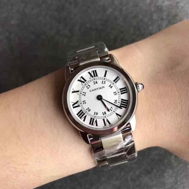 TW厂卡地亚伦敦系列W6701004超薄_瑞士石英机芯_女表_直径29.5毫米