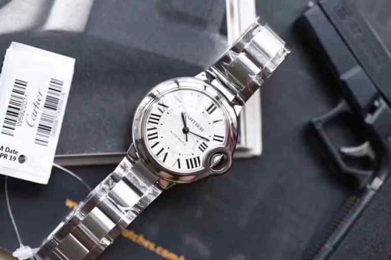 v6厂卡地亚蓝气球系列钢带女士机械表_33mm_2824机芯_蓝宝石镜面_完美版