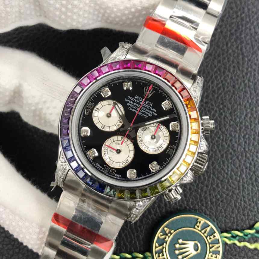 一比一劳力士迪通拿余文乐同款-细节图3