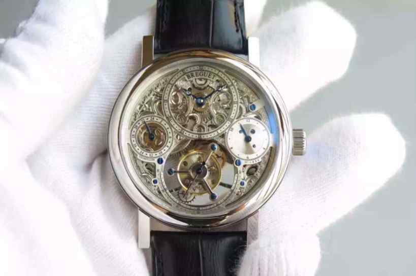 高仿宝玑镂空手表-细节图4