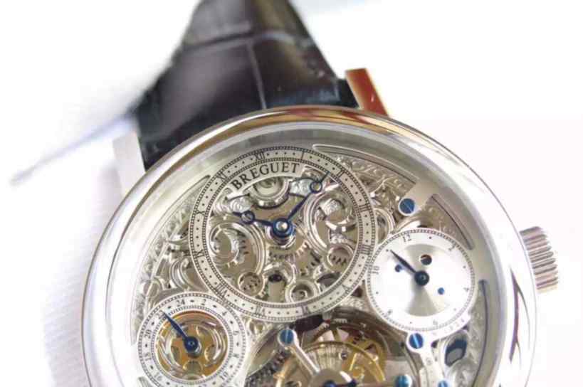 高仿宝玑镂空手表-细节图5