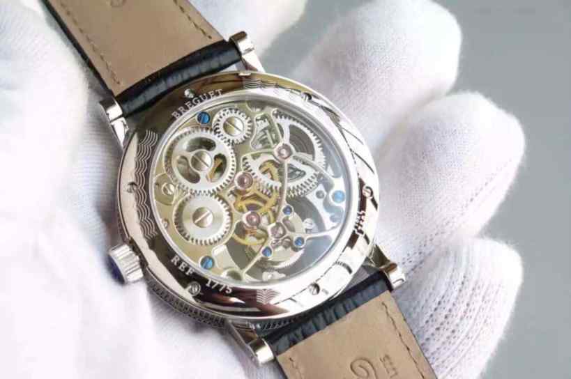 高仿宝玑镂空手表-细节图7