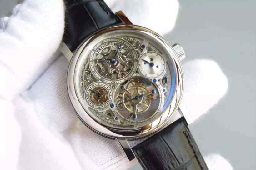 高仿宝玑镂空手表-细节图8