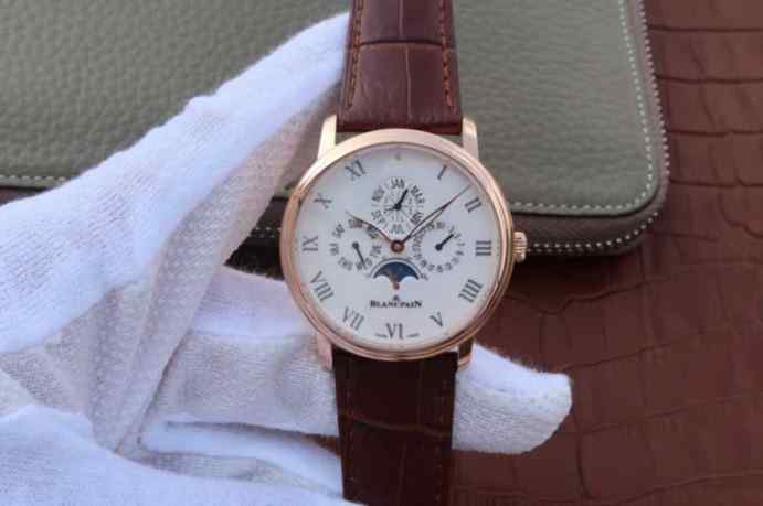 bf厂宝珀6654_40毫米_玫瑰金_BF厂_系列6659-3631_针扣