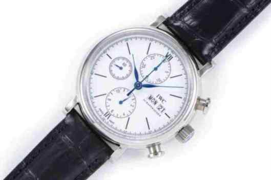 万国柏涛菲诺复刻af_最新_自动机械机芯_白盘_计时7750机芯_AF厂