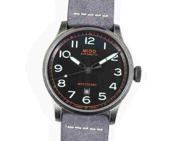 美度橙色舵手仿表_密底 _厚度11.8毫米_原装折叠扣_精钢表壳_蓝宝石镜面