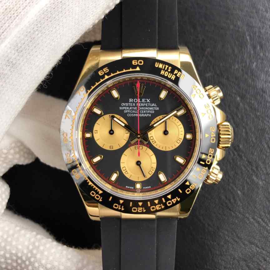 AR厂劳力士迪通拿黑面-细节图1