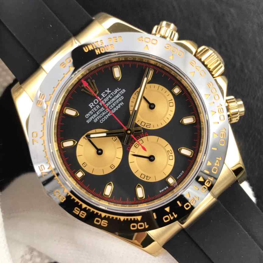 AR厂劳力士迪通拿黑面-细节图4