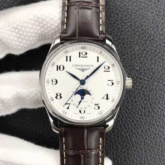 顶级复刻浪琴月相_蓝宝石境面_最新版本_GF厂