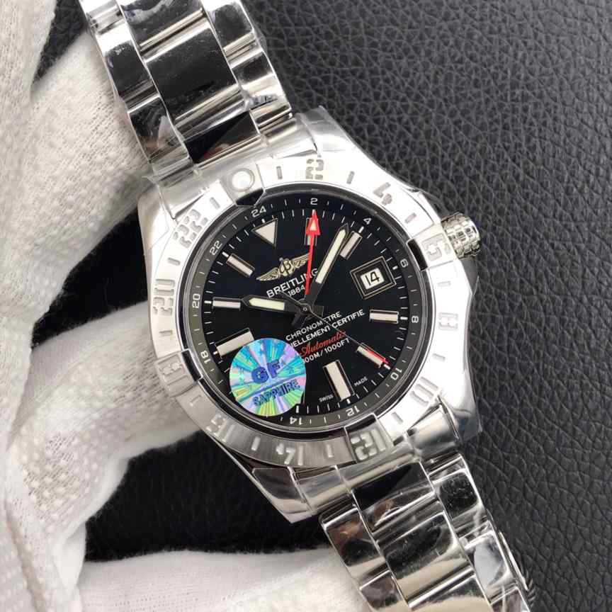 gf厂百年灵复仇者gmt蓝面-细节图2