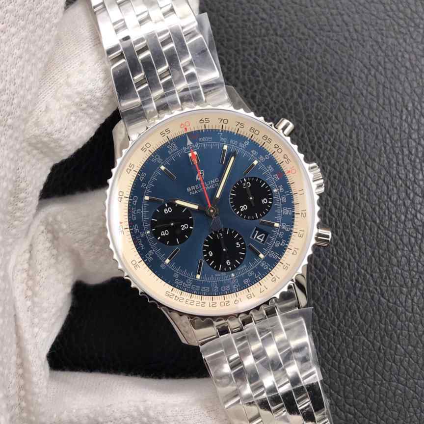 百年灵航空计时三针-细节图2