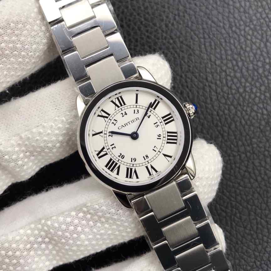 卡地亚伦敦高仿机械表-细节图2