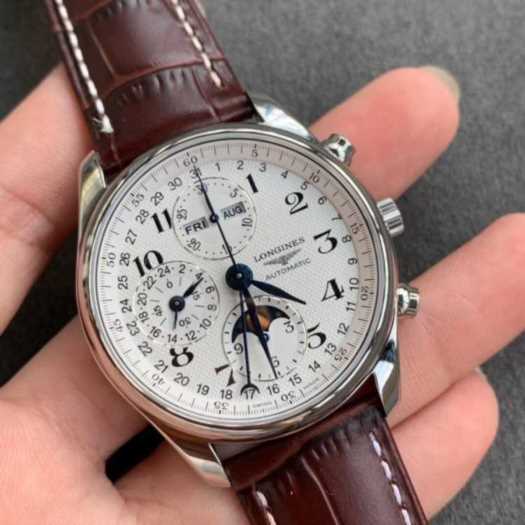 浪琴八针月相葡萄牙计时-细节图2