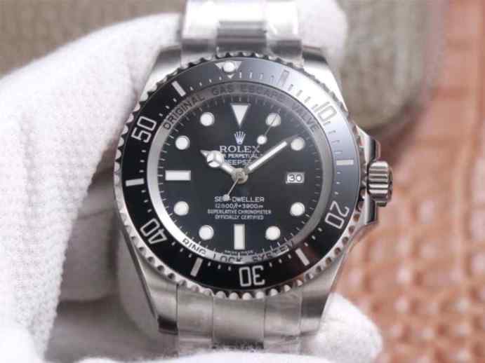 复刻鬼王哪个厂做得好_蓝盘_N厂_男款_黑鬼王_自动上链