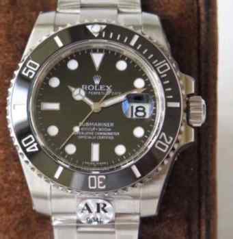 ar厂v3黑水鬼_蓝宝石镜面_价格_3135机芯_折叠扣_V3版