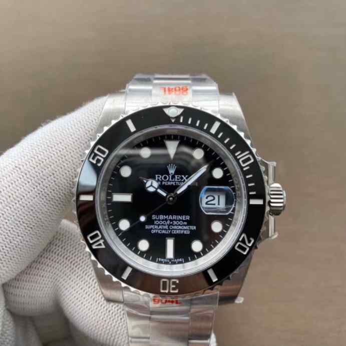 n厂劳力士黑水鬼最高版本v10_3135机芯_V10版_黑水鬼_蓝宝石镜面_904钢