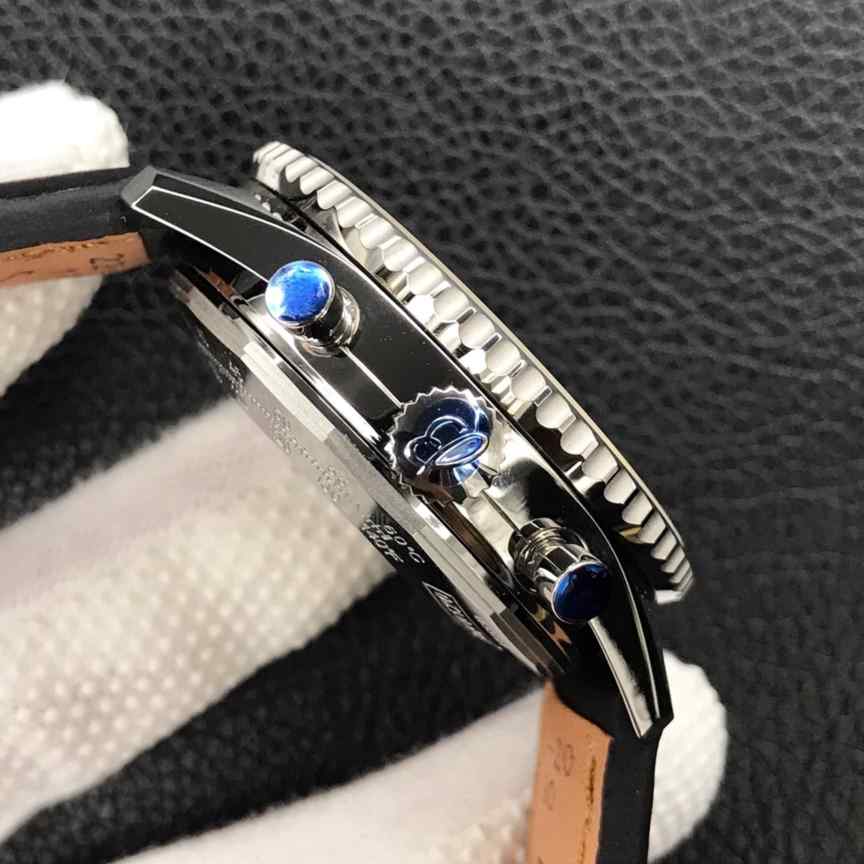 jf厂百年灵白盘机械计时视频-细节图5