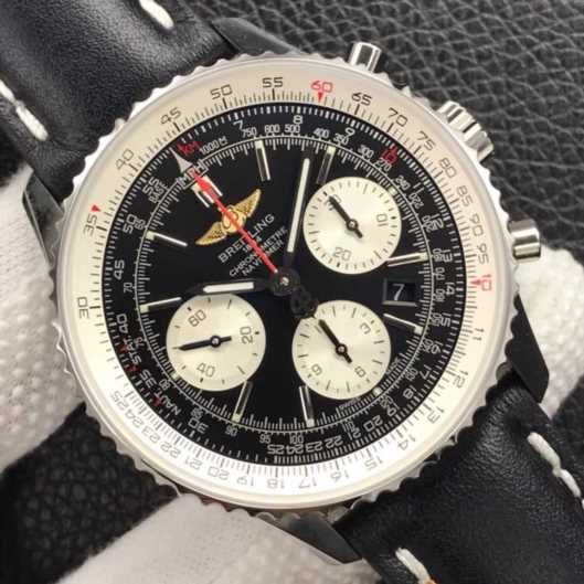 jf厂百年灵玫瑰金手表-细节图3