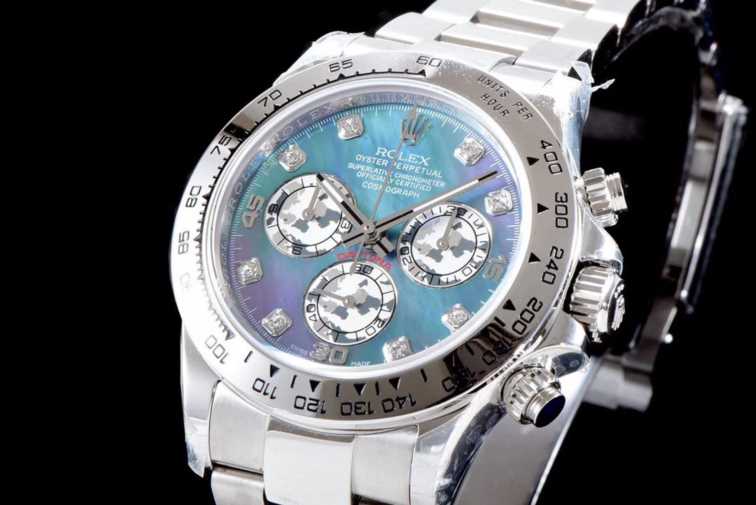 劳力士彩虹高仿-细节图3