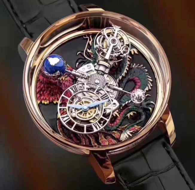 捷克豹天体陀飞轮高仿微商-细节图6