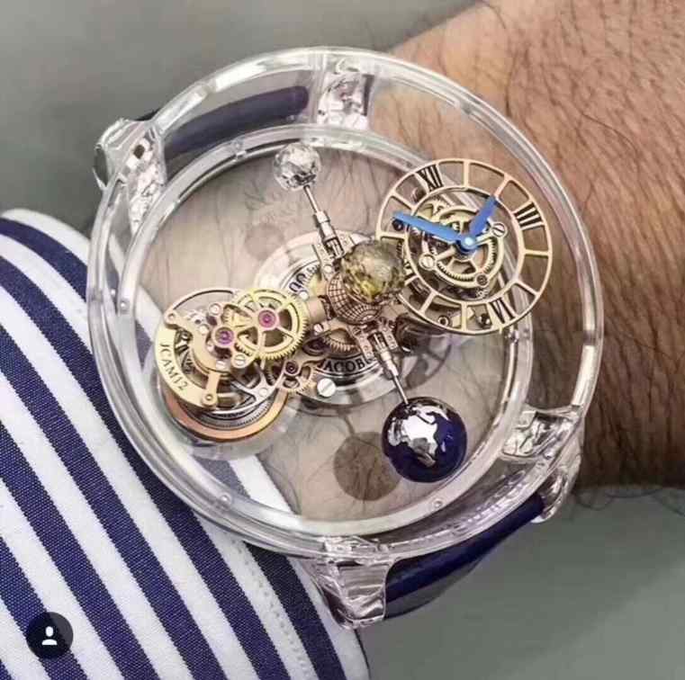 捷克豹天体陀飞轮高仿微商-细节图7