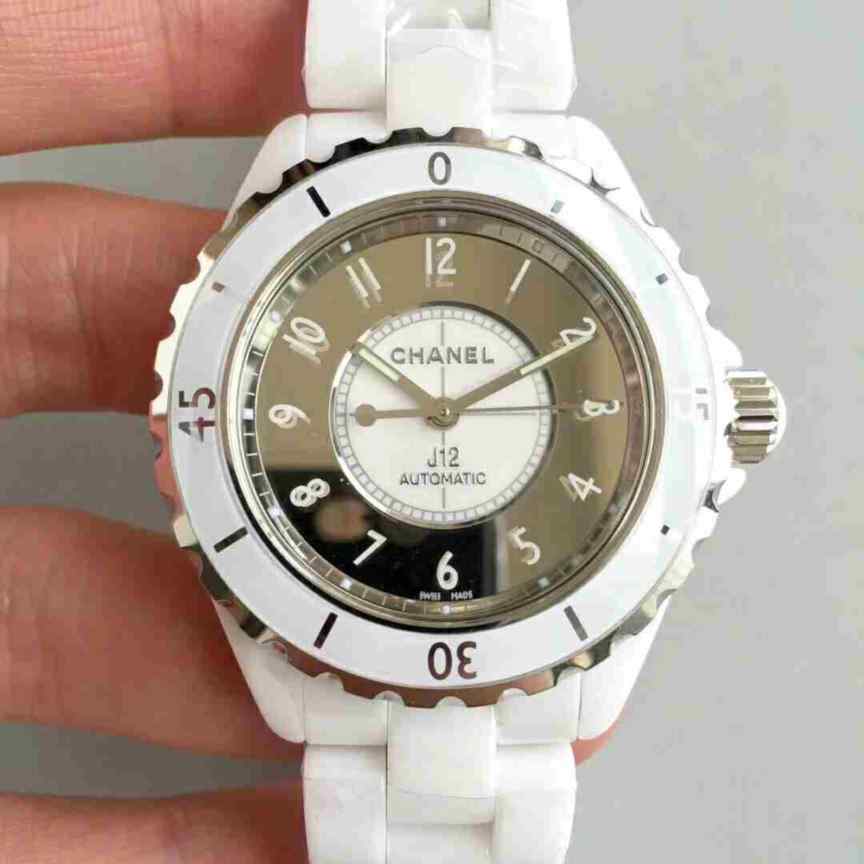 精仿香奈儿手表厂家_J12_蓝宝石镜面_百分百吻合原装_密底_尺寸38/33MM