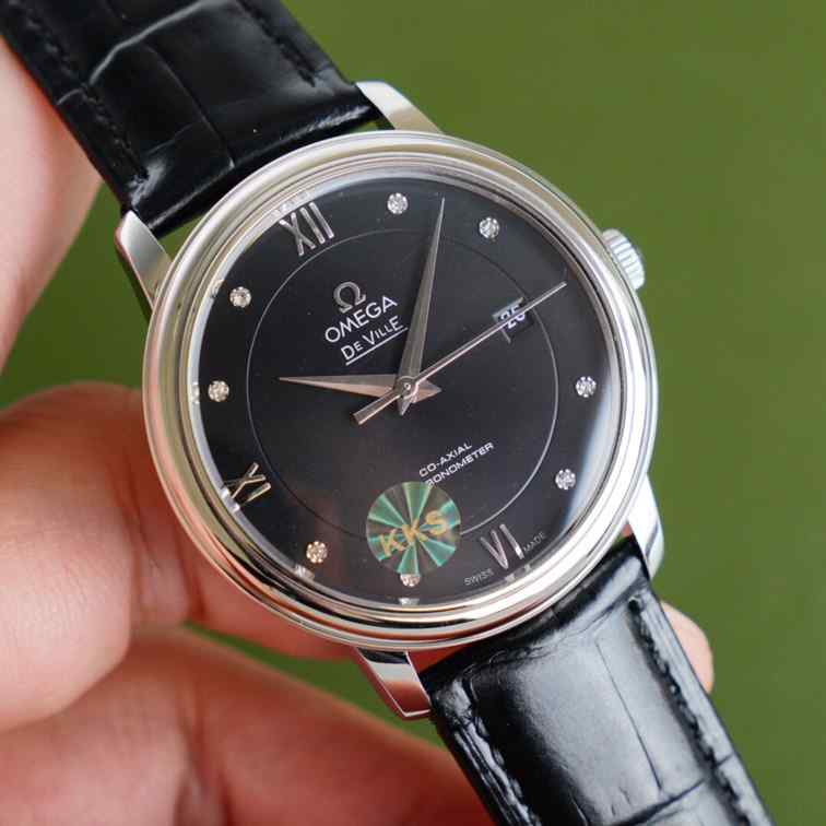 kks精仿欧米茄蝶飞_女士_男士_316精钢_41mm_女款