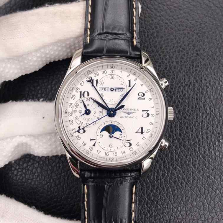 kl厂八针月相多少钱_八针月相_7751机芯_最新版本_蓝宝石镜面_浪琴