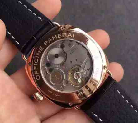 kw厂沛纳海378_316精钢_KW厂_牛皮_自动上链_钢带