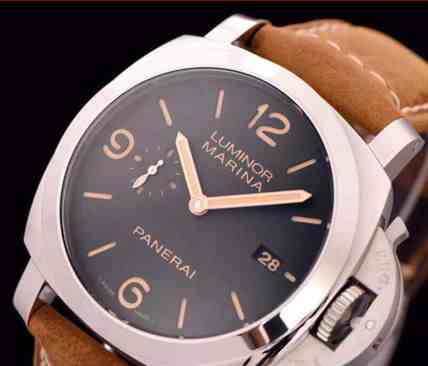 沛纳海 kw 608_精钢_7750改P.9000自动机械机芯_钢带_男款_沛纳海