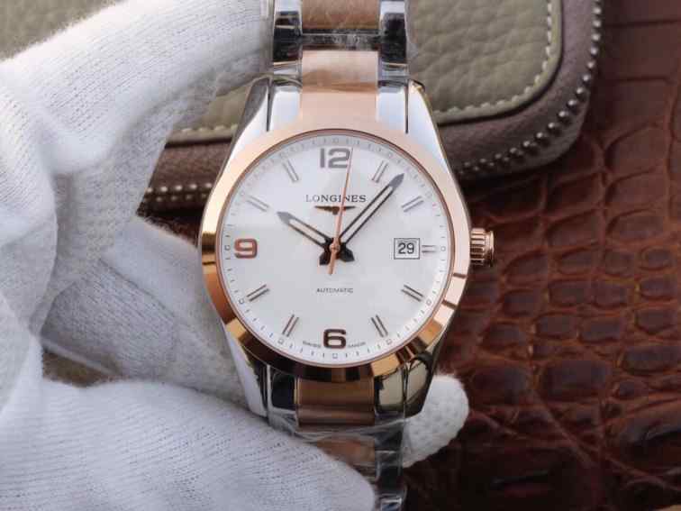 浪琴复刻表康铂系列_钢带_康珀_蓝宝石镜面_男款_40mm